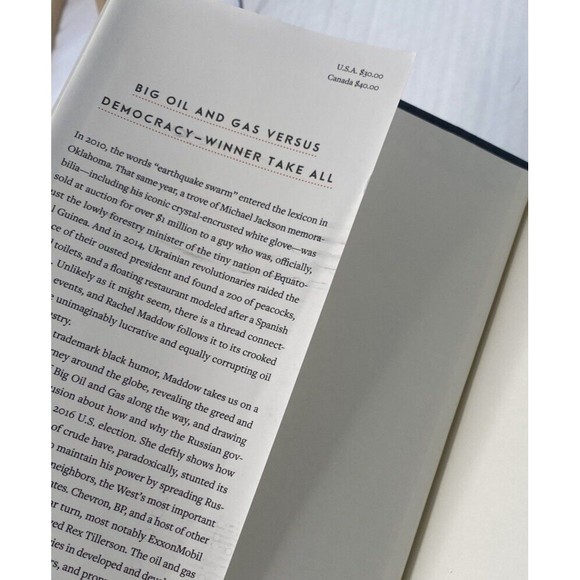 Blowout Corrupted Democracy, Hardcover Book By Rachel Maddow Politics Very Good - Picture 4 of 5